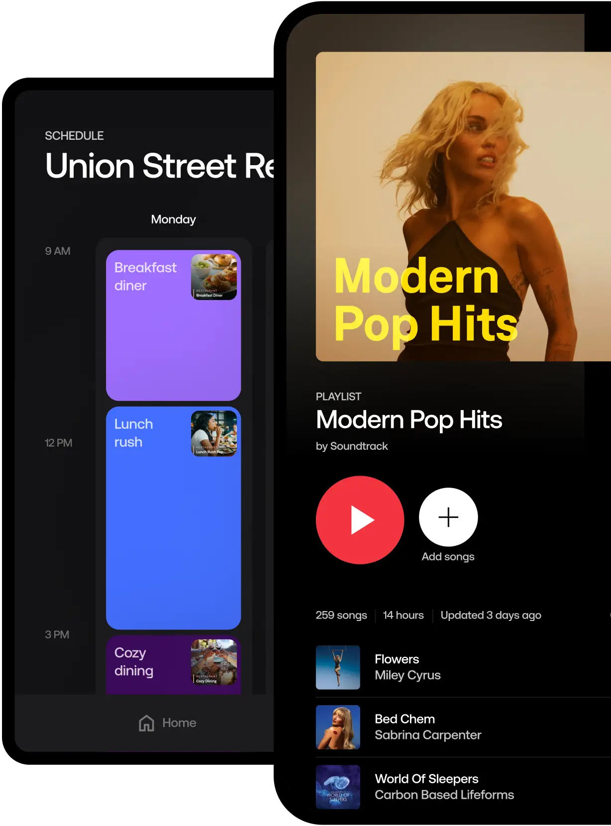 Soundtrack streaming